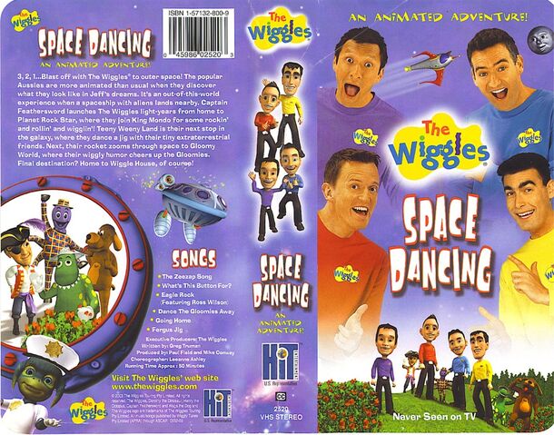 The Wiggles: Space Dancing VHS 2003 | Vhs and DVD Credits Wiki