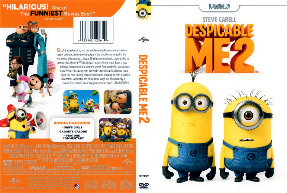 Despicable Me 2 Dvd 13 Vhs And Dvd Credits Wiki Fandom