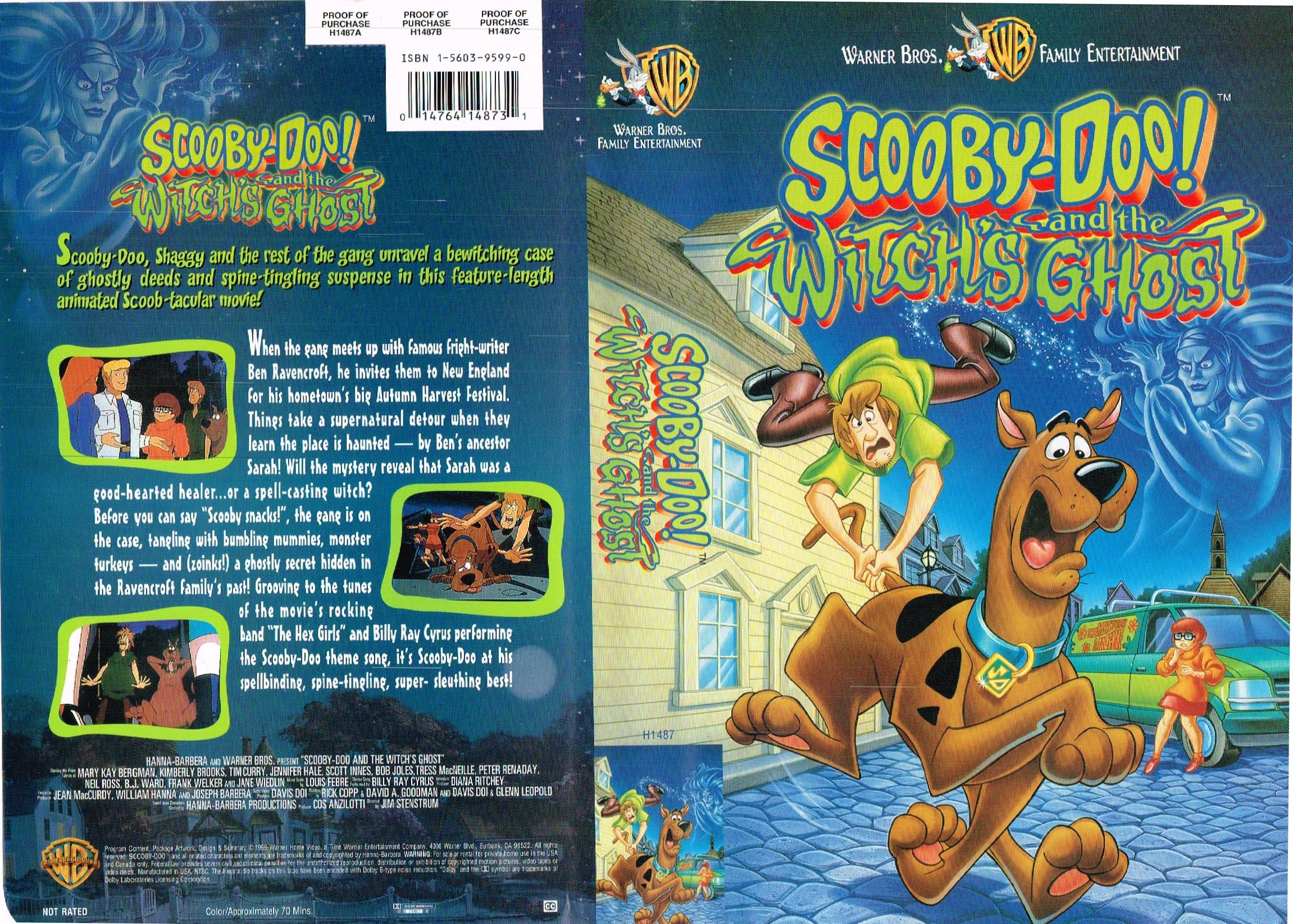 Scooby-Doo! and the Witch's Ghost VHS 1999 | Vhs and DVD