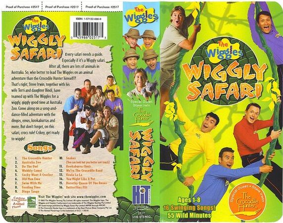 The Wiggles: Wiggly Safari VHS 2002 | Vhs and DVD Credits