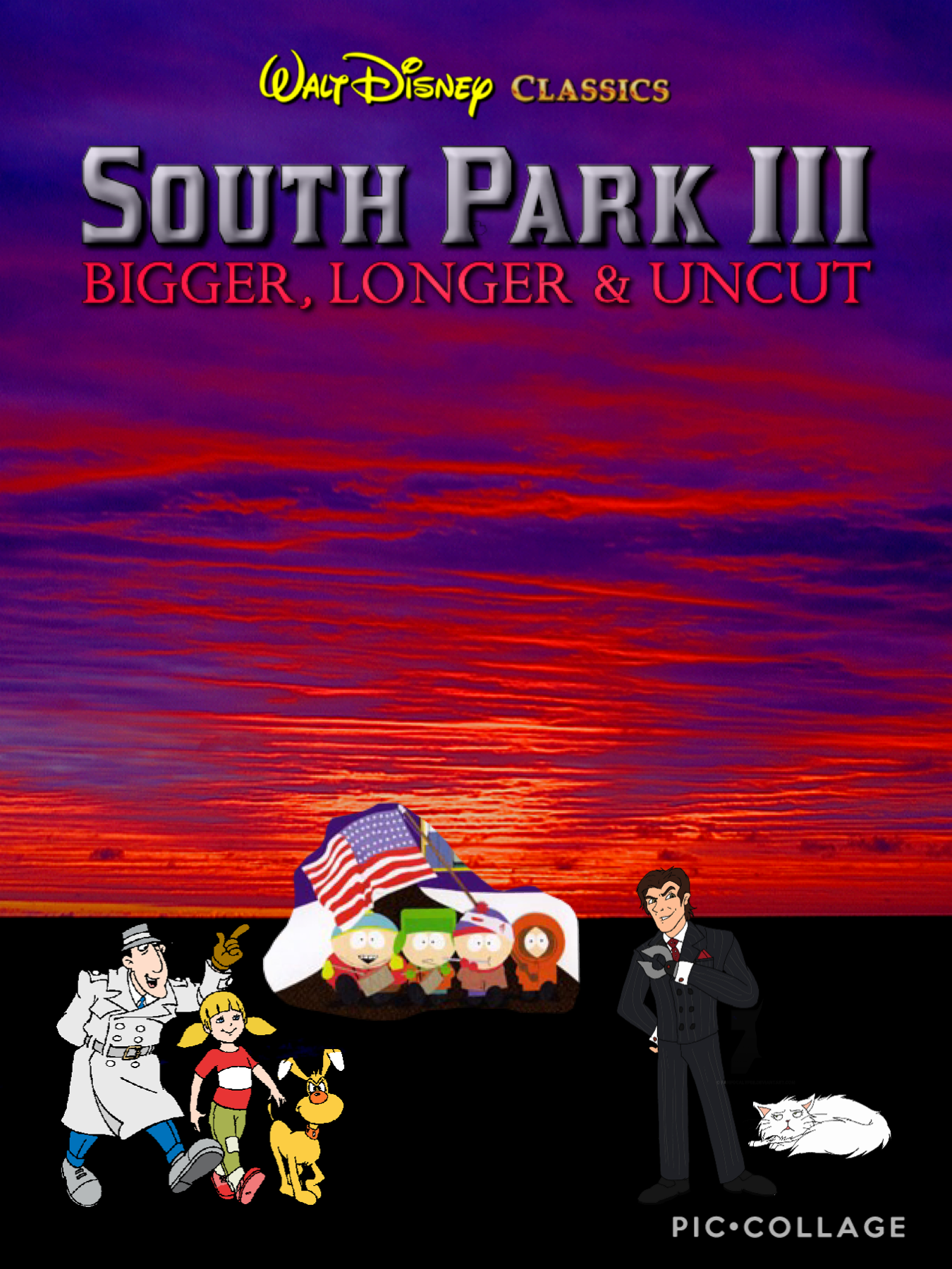 South Park 3 Bigger Longer And Uncut Vhs 1993 Vhs And Dvd Credits Wiki Fandom