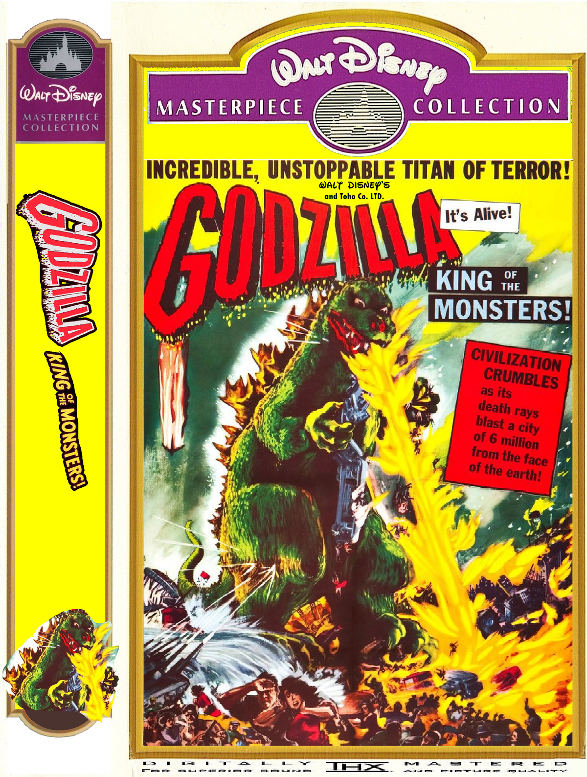 Godzilla, King of the Monsters! (1956 U.S. Edited version of