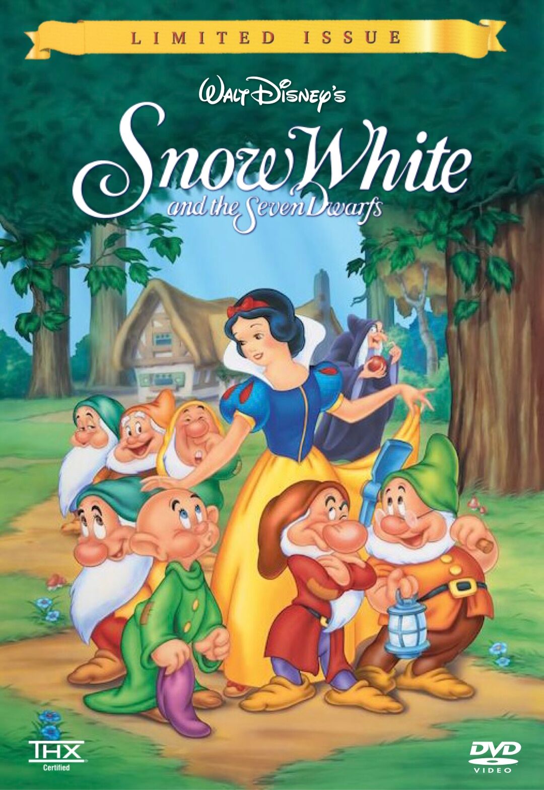 Snow White And Seven Dwarfs Dvd Original Disney Movie Film Uk Release New X 
