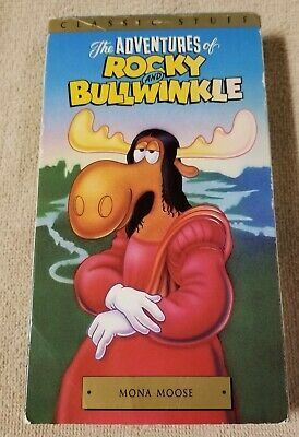 The Adventures of Rocky and Bullwinkle: Mona Moose VHS 1991 | Vhs