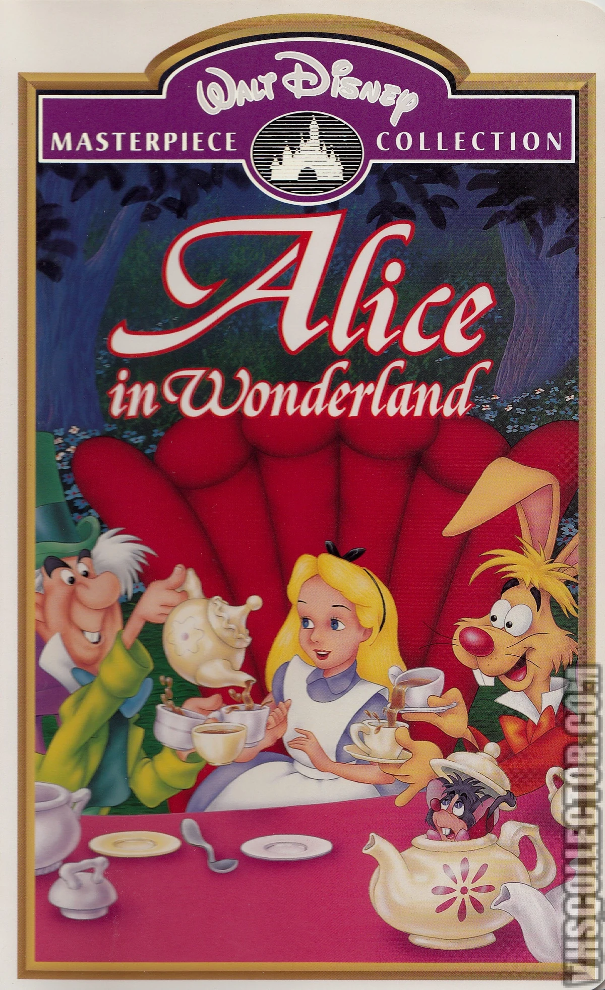 Alice in Wonderland VHS 1994 (Version 1) Vhs and DVD Credits Wiki