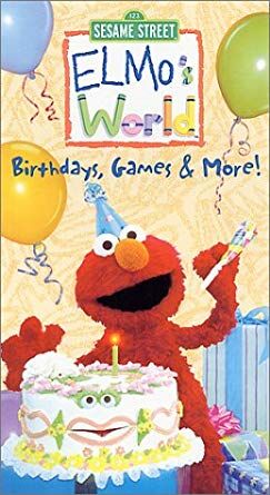 Elmo S World Birthdays Games More Vhs 2001 Vhs And Dvd Credits Wiki Fandom - elmoss world theme song roblox id