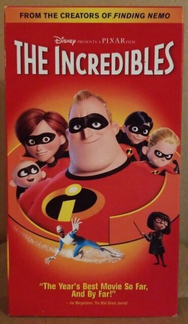 The Incredibles Vhs 05 Vhs And Dvd Credits Wiki Fandom