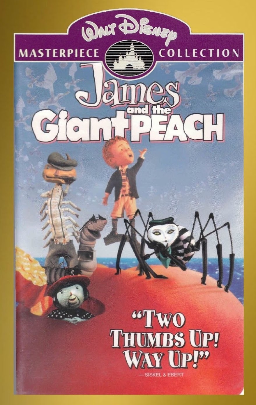 James and the Giant Peach VHS 1996 | Vhs and DVD Credits Wiki | Fandom