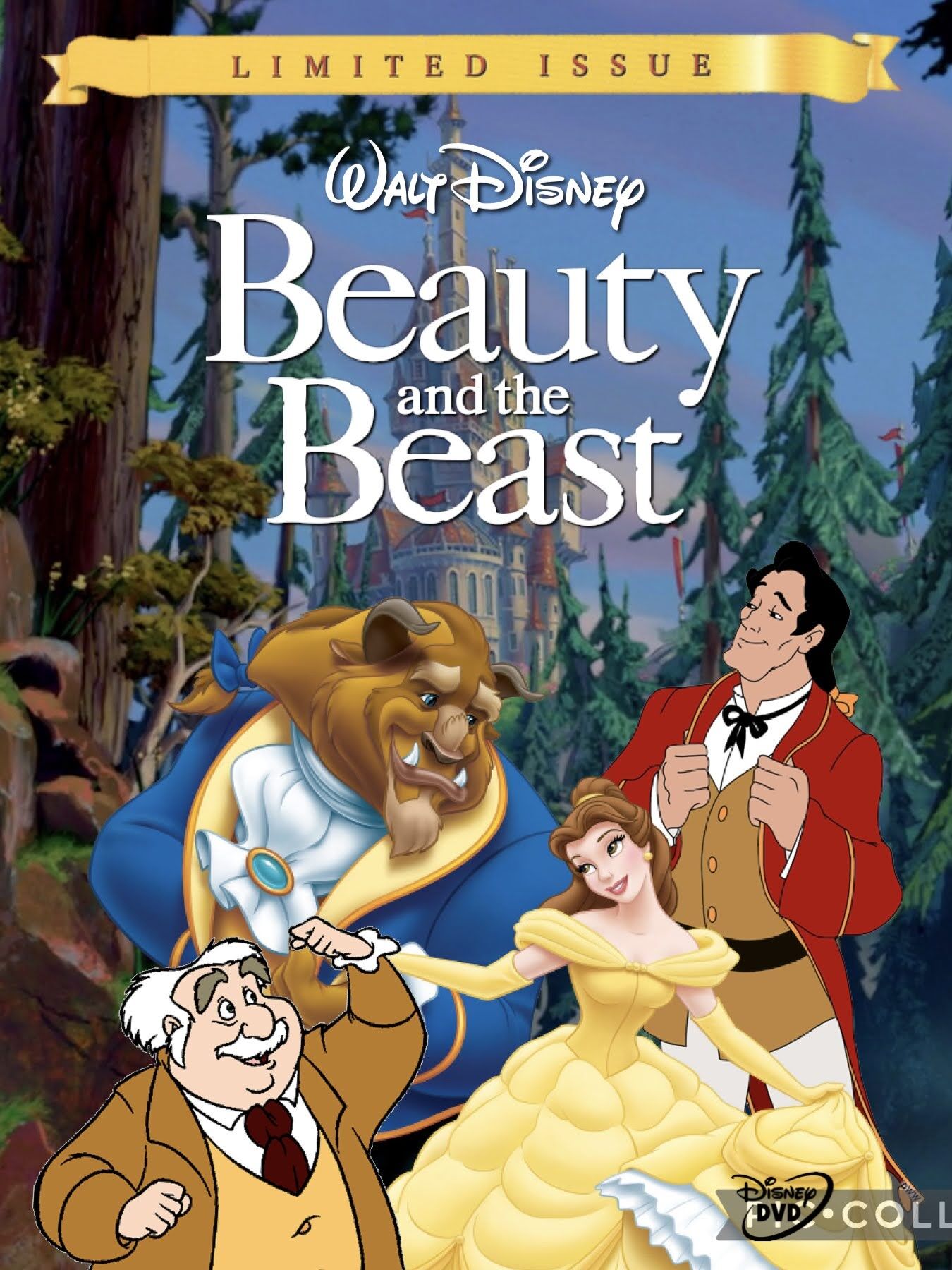 Beauty and the Beast DVD 1997 | Vhs and DVD Credits Wiki | Fandom