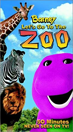 barney let's go to the zoo vhs