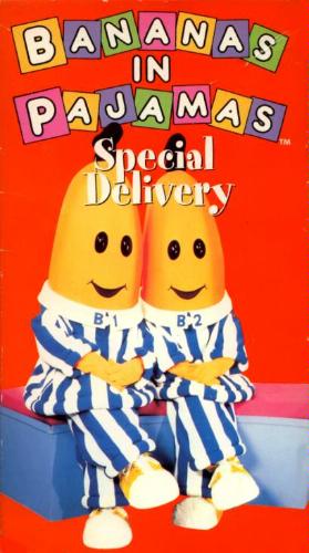 Bananas in Pajamas Special Delivery VHS 2002 Vhs and DVD