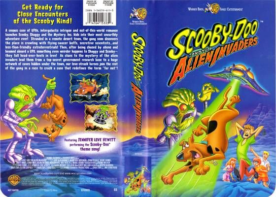 Scooby-Doo and the Alien Invaders VHS 2000 | Vhs and DVD Credits 