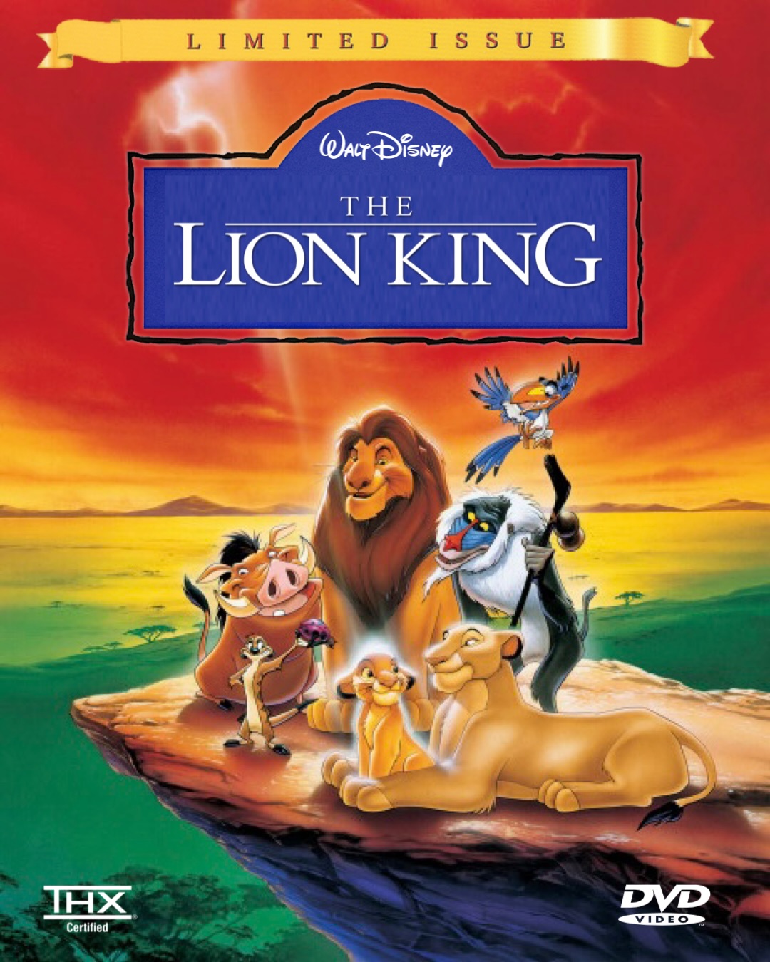The Lion King DVD 1998 | Vhs and DVD Credits Wiki | Fandom