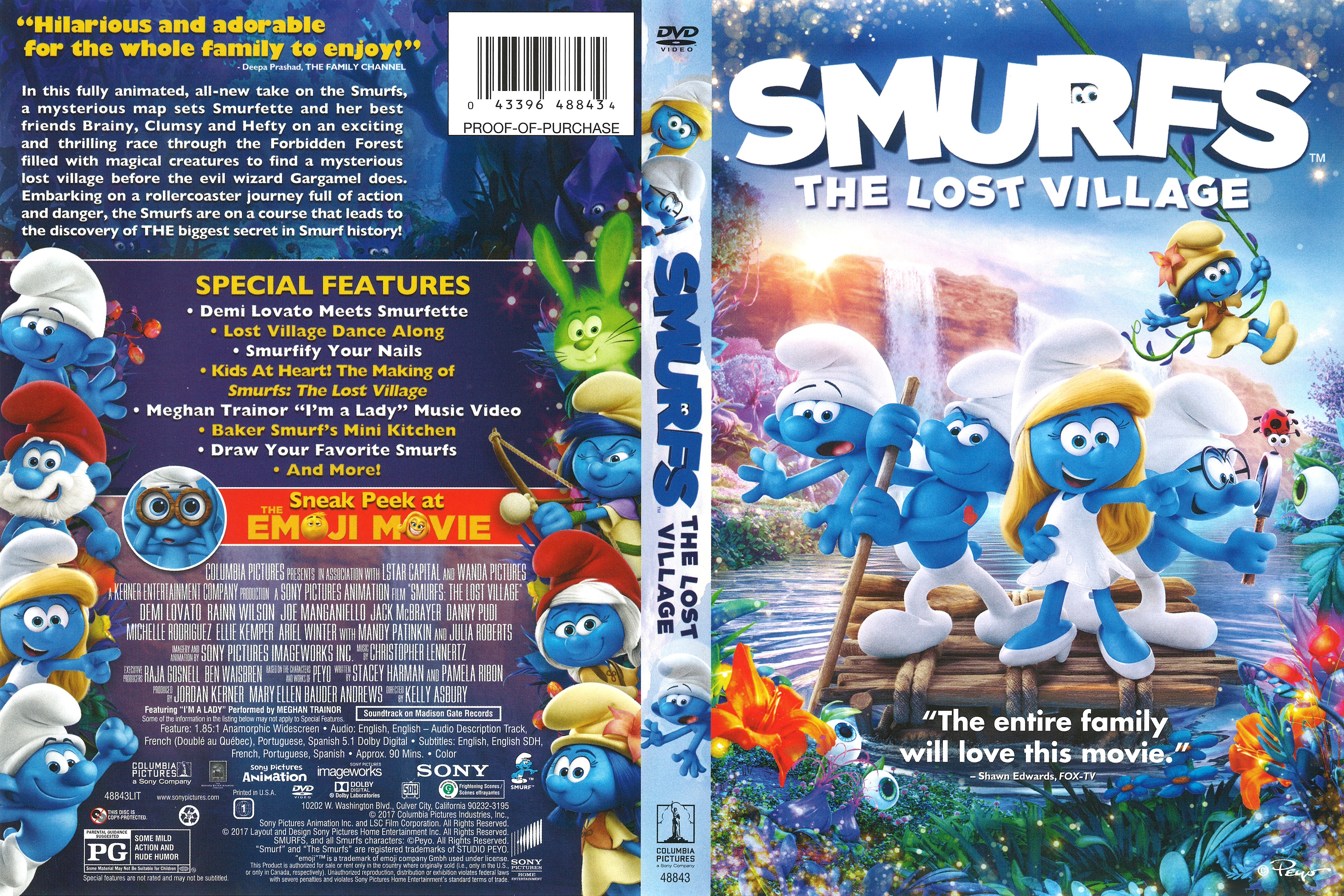 smurfs dvd