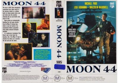 Opening and Closing to Moon 44 (1990) 1991 VHS (Australia) | VHS 