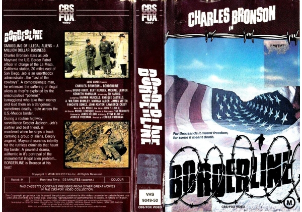 Opening and Closing to Borderline (1980) 1984 VHS (Australia