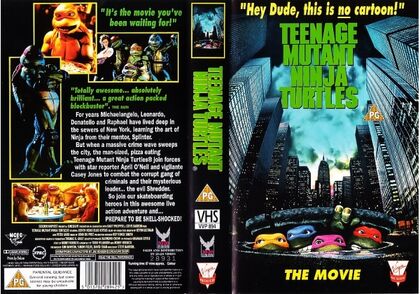 Opening to Teenage Mutant Ninja Turtles (1990) 1991 VHS (UK