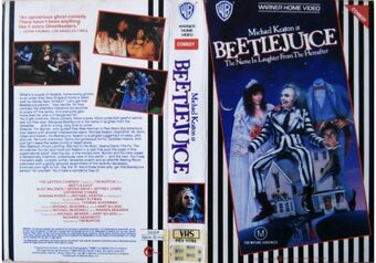 Opening and Closing to Beetlejuice (1988) 1989 VHS