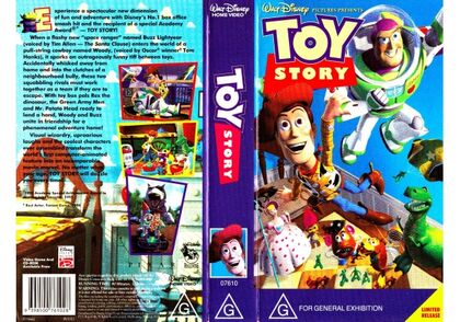 Opening and Closing to Toy Story (1995) 1996 VHS (Australia) | VHS ...