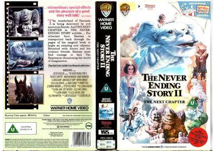 Opening to The NeverEnding Story II: The Next Chapter (1990) 1991 