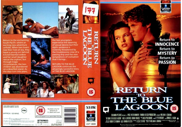 return to the blue lagoon (1991)