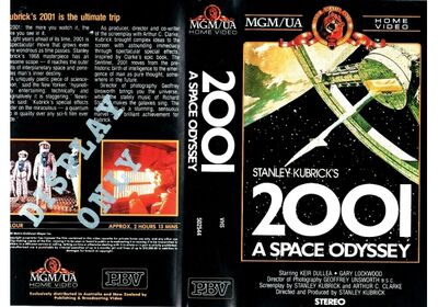 Opening and Closing to 2001: A Space Odyssey (1968) 1983 VHS