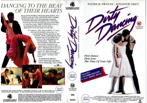 Opening and Closing to Dirty Dancing (1987) 1988 VHS (Australia) | VHS ...