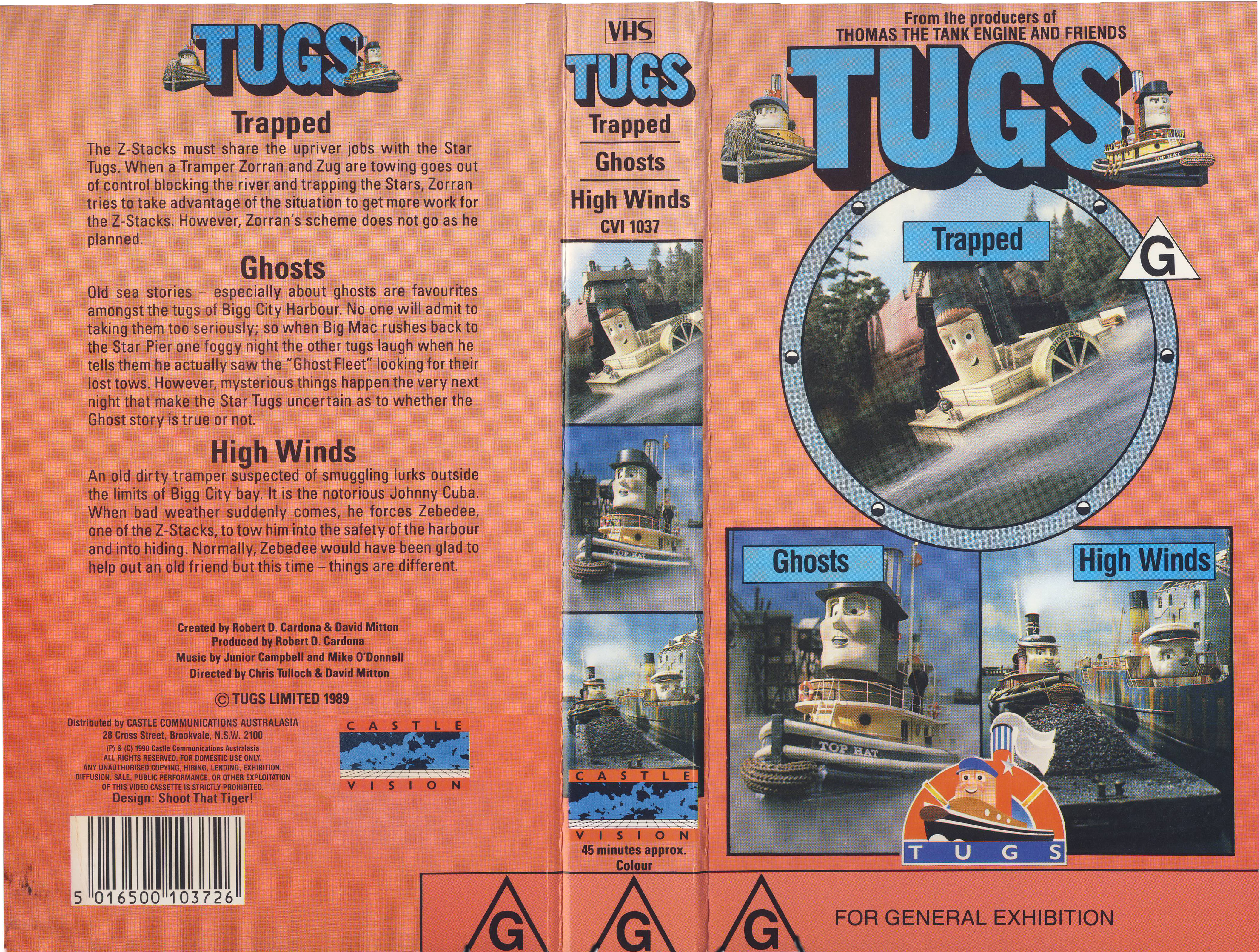Opening and Closing to Tugs - Trapped, Ghosts and High Winds