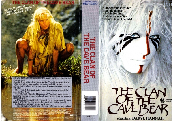 Opening and Closing to The Clan of the Cave Bear (1986) 1986 VHS