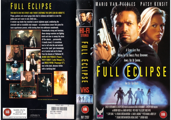 Opening to Full Eclipse (1993) 1994 VHS (UK) (rental) | VHS