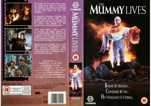 Opening to The Mummy Lives (1993) 1994 VHS (UK) (rental) | VHS