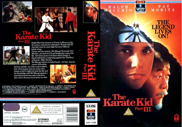 Opening to The Karate Kid Part III (1989) 1990 VHS (UK
