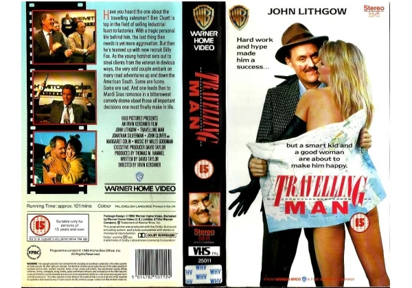 Opening & Closing to Travelling Man (1989) 1990 VHS (UK) (rental  