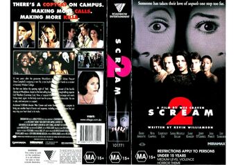 Opening and Closing to Scream 2 (1997) 1998 VHS (Australia