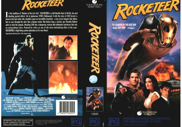 Opening and Closing to The Rocketeer (1991) 1992 VHS (Australia