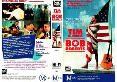 Opening and Closing to Bob Roberts (1992) 1994 VHS (Australia) | VHS  Openings Wiki | Fandom