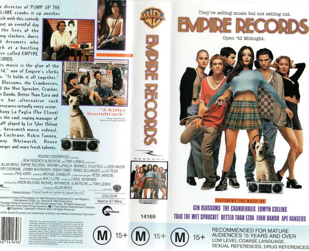 Opening and Closing to Empire Records (1995) 1996/1997 VHS (Australia