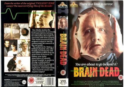 The Brain (1962) on Encore (United Kingdom VHS videotape)