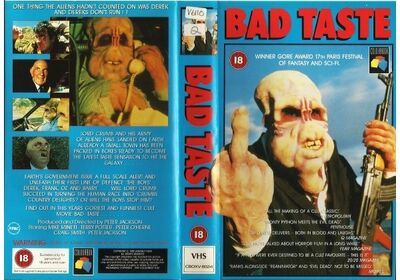 Opening to Bad Taste (1987) VHS (UK) | VHS Openings Wiki | Fandom