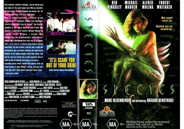 海外アーティスト　VHS Opening and Closing to Species (1995) 1996 VHS (Australia