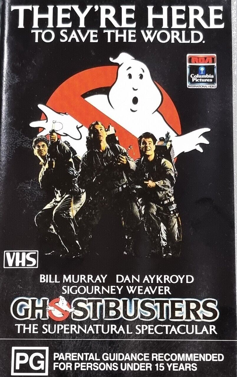 Opening and Closing to Ghostbusters (1984) 1990 VHS (Australia) | VHS ...