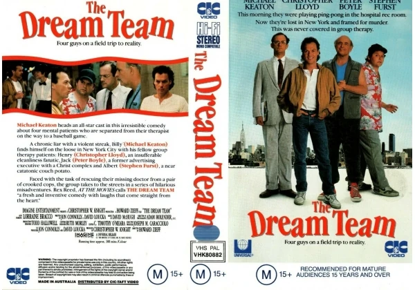 Opening Closing To The Dream Team 1989 1990 Vhs Australia Vhs