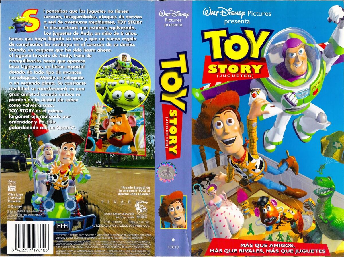 Opening & Closing to Toy Story (1995) 1996 VHS (Spain) | VHS Openings ...