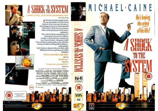 Opening to A Shock to the System (1990) 1991 VHS (UK) (rental