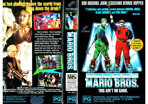 Arquivistas do filme Super Mario Bros. (1993) adquirem VHS contendo cenas  cortadas do longa-metragem