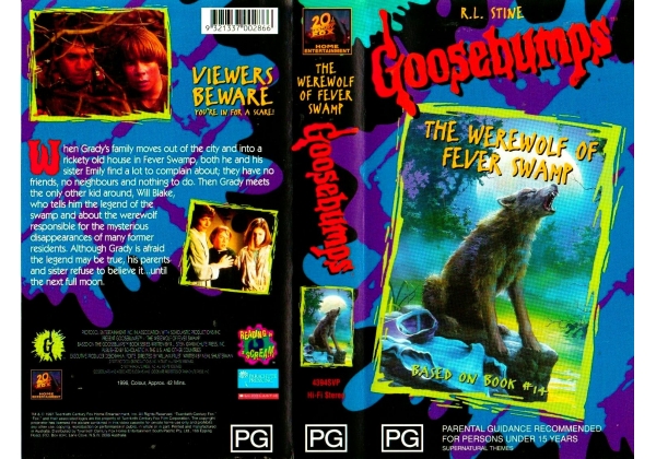 (未使用･未開封品)bumps: Werewolf of Fever Swamp [VHS] Opening and Closing to Goosebumps: The Werewolf of Fever