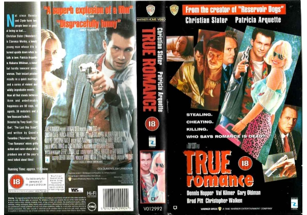 Opening to True Romance (1993) 1994 VHS (UK) (rental) | VHS