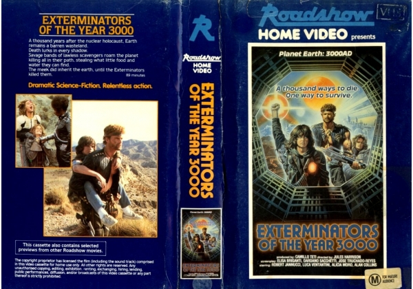 Opening and Closing to Exterminators of the Year 3000 (1983) 1984