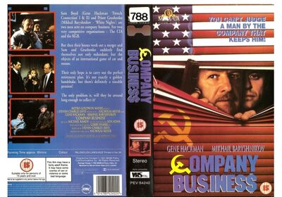Opening to Company Business (1991) 1992 VHS (UK) (rental