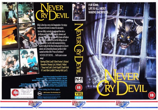 Opening to Never Cry Devil (1989) 1990 VHS (UK) (rental